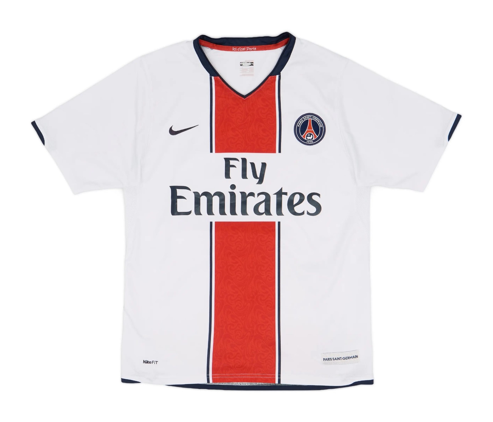 Segunda equipación de Paris Saint-Germain 07-08
