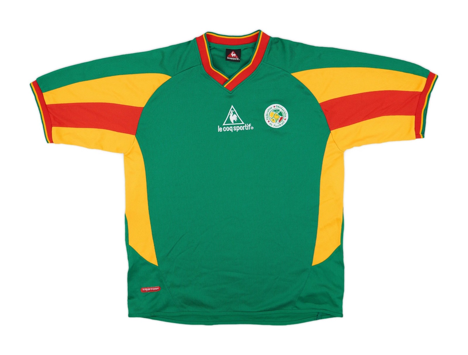 Segunda equipación de Senegal 2002