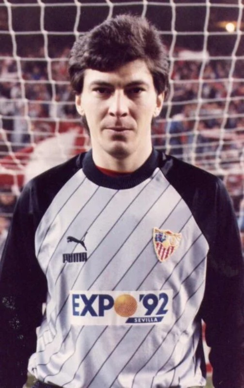 Equipación de portero de Sevilla FC 88-89