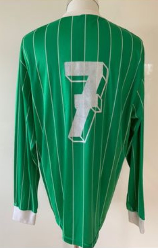 Segunda equipación de Werder Bremen 87-88
