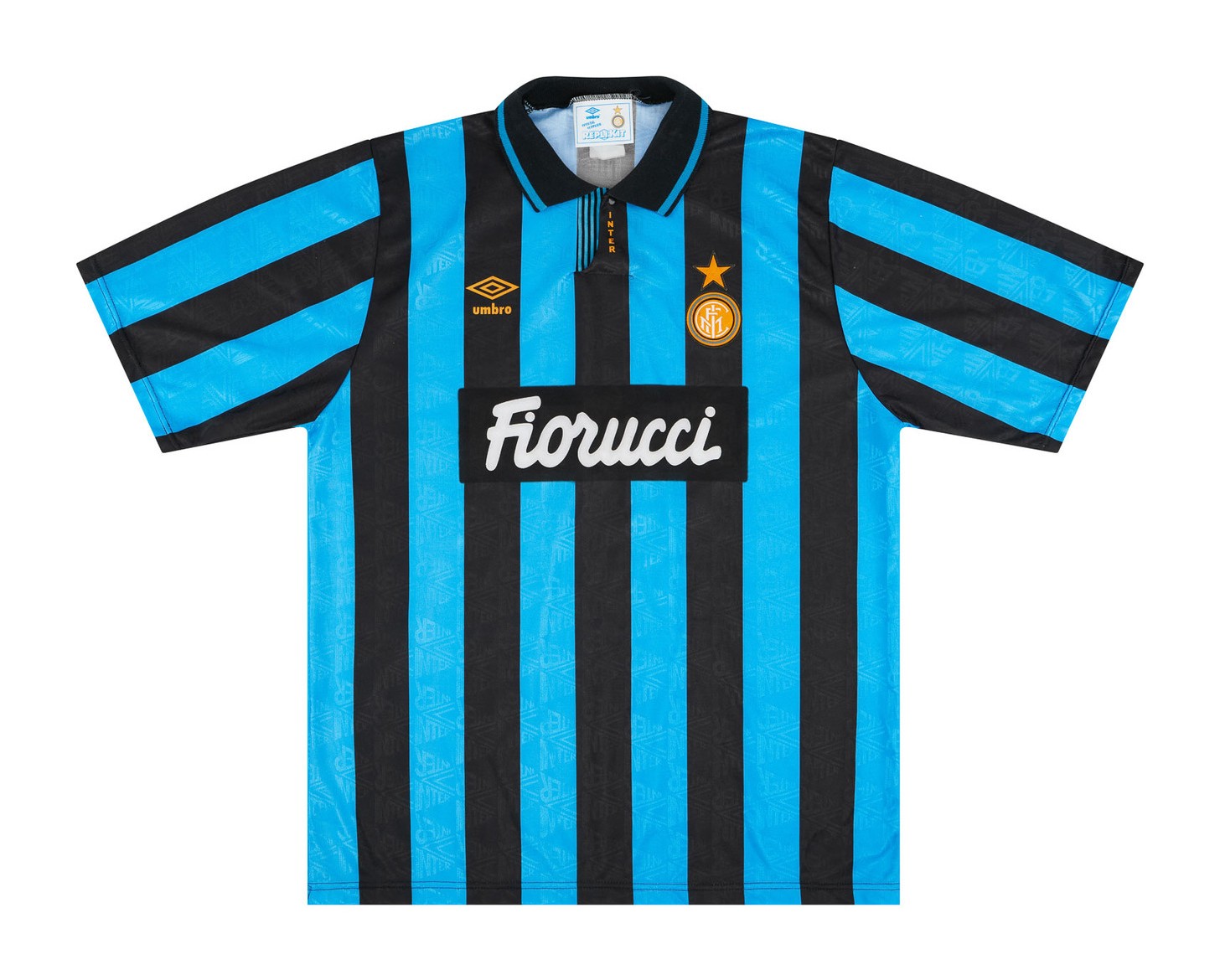 Primera equipación de Inter de Milán 92-93