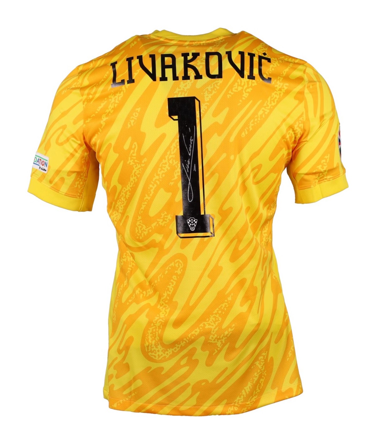 Equipación de portero de Croacia 2024