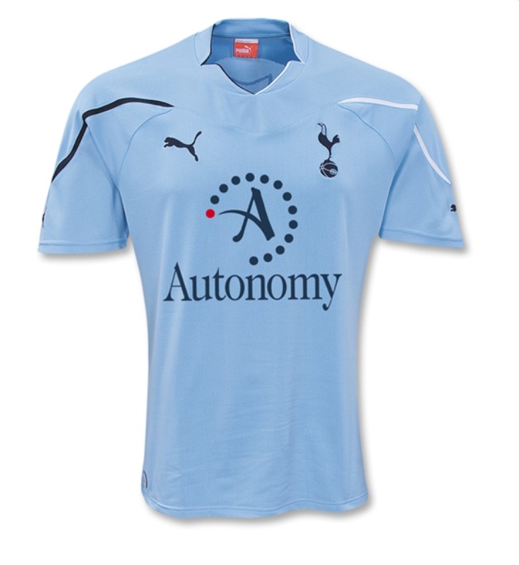 Segunda equipación de Tottenham 10-11