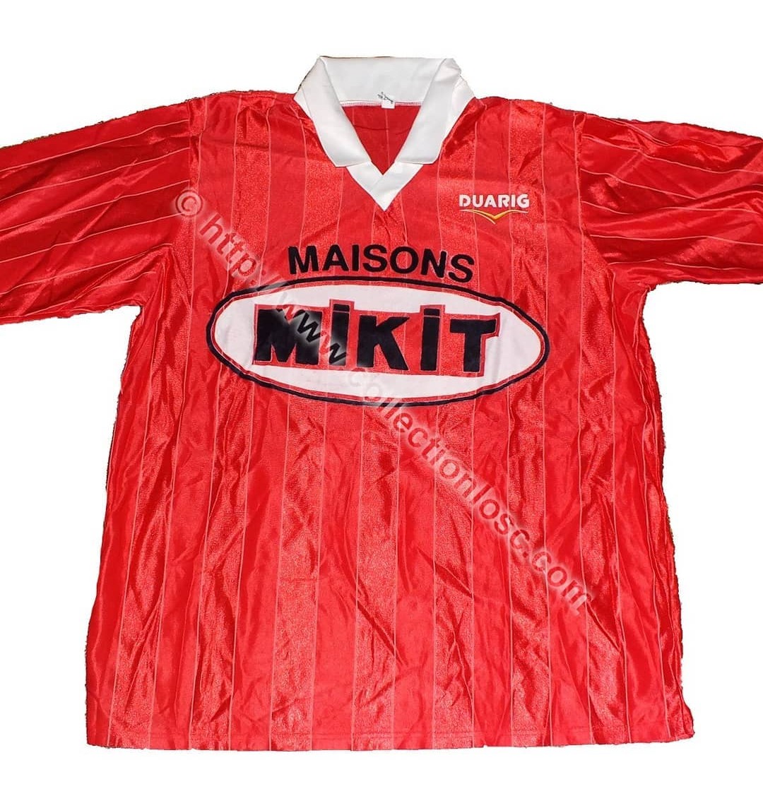 Segunda equipación de Lille 89-90