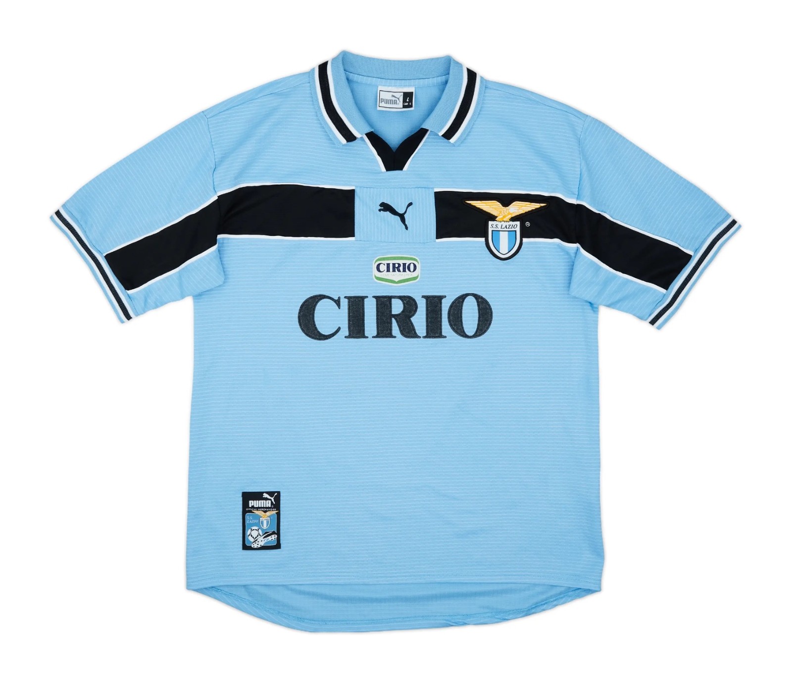 Primera equipación de Lazio 99-00