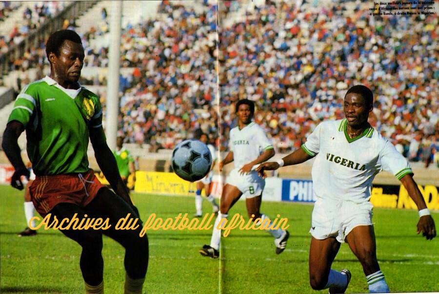 Segunda equipación de Nigeria 1988