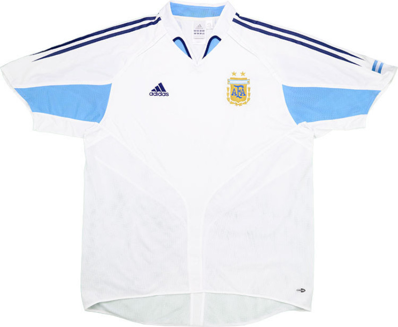 Equipación Tercera de Argentina 2004