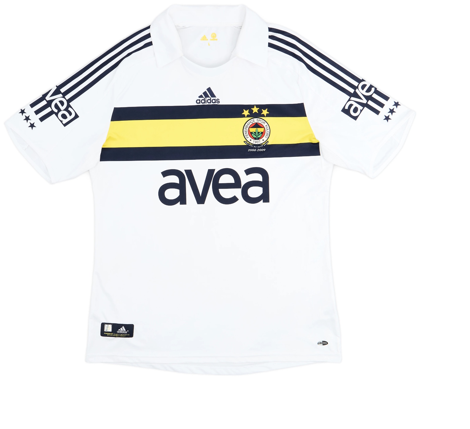 Segunda equipación de Fenerbahçe 08-09