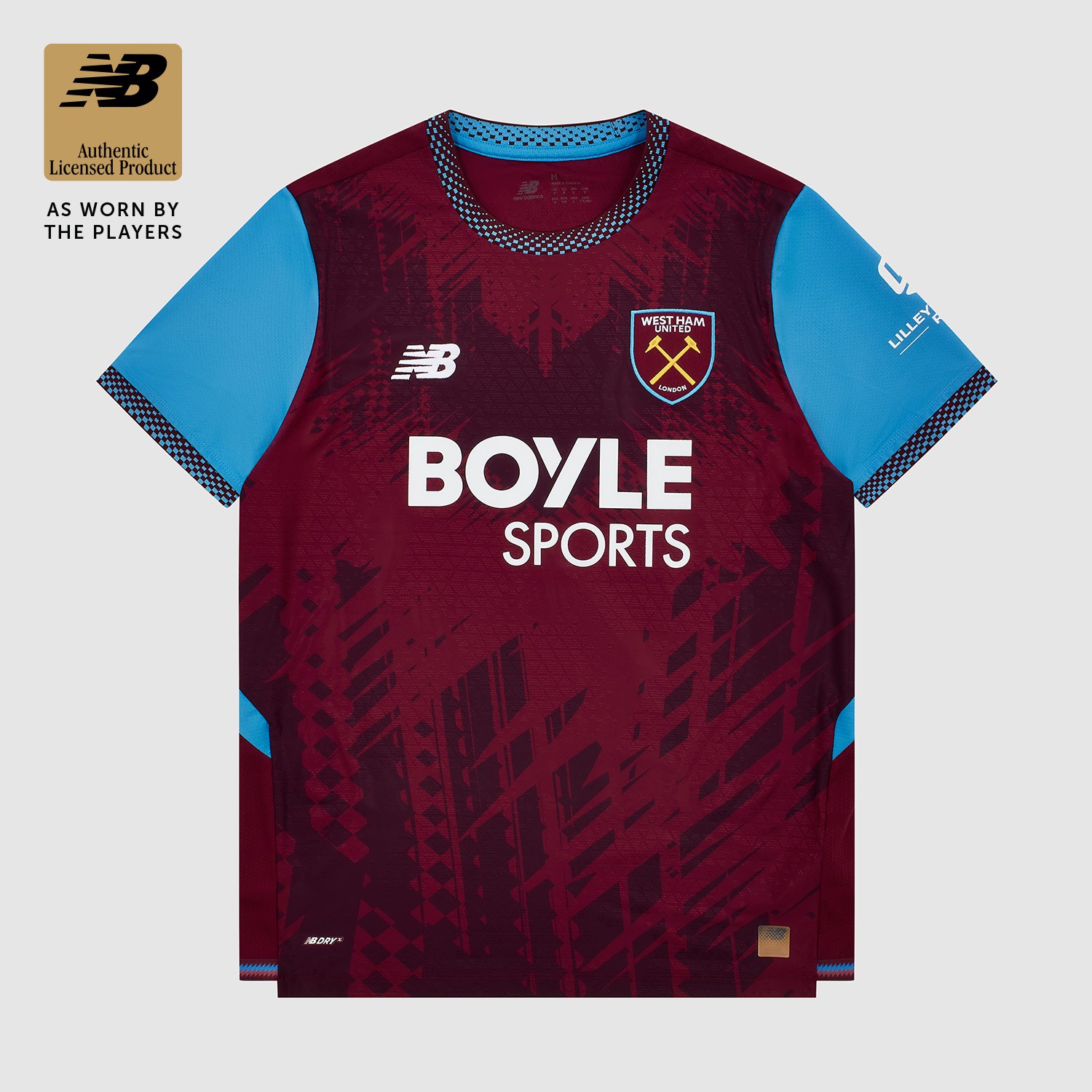 Primera equipación de West Ham United 26-27
