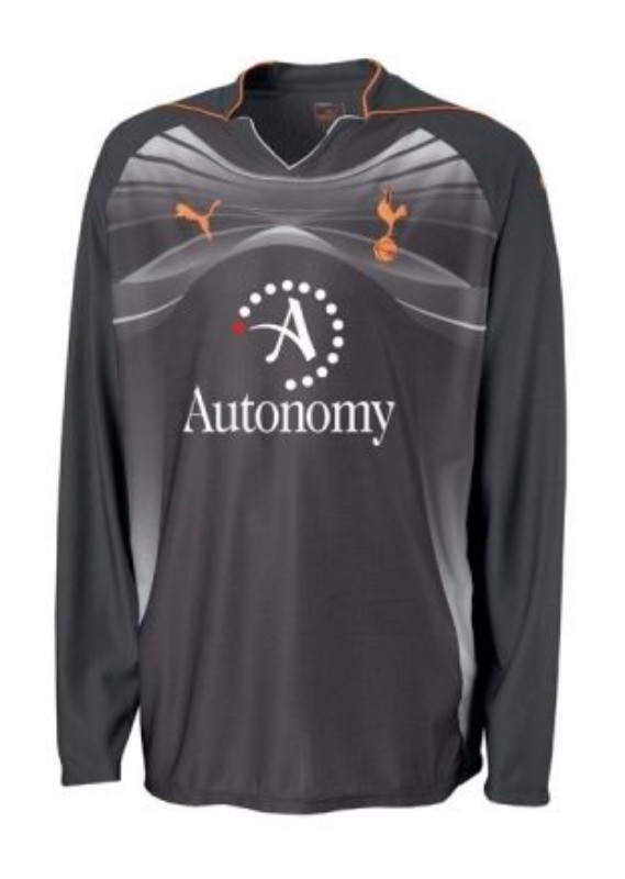 Equipación de portero de Tottenham 10-11