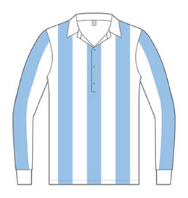 Primera equipación de Argentina 1908-20