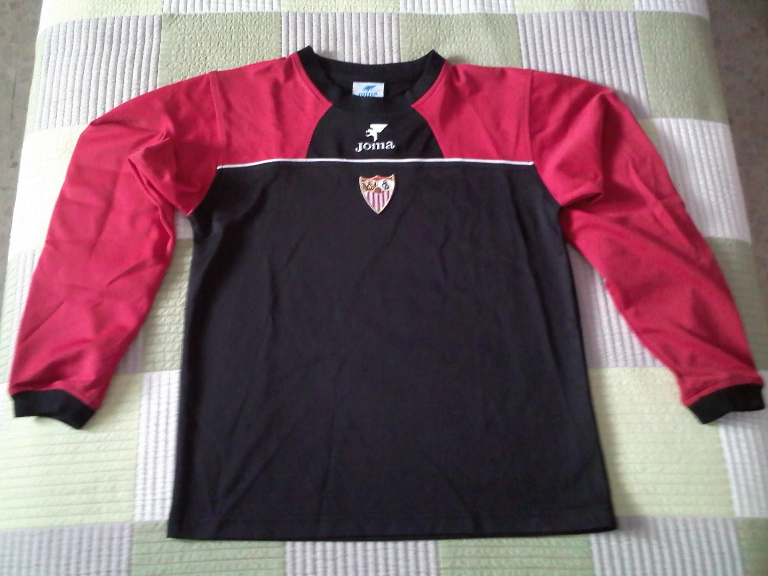 Equipación de portero de Sevilla FC 01-02