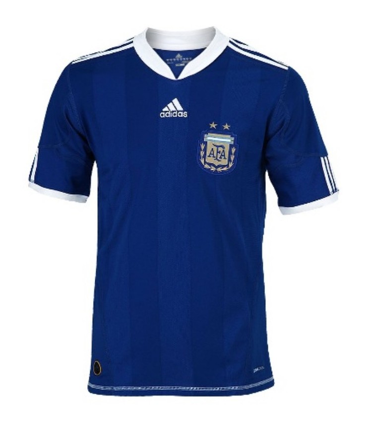 Segunda equipación de Argentina 2010