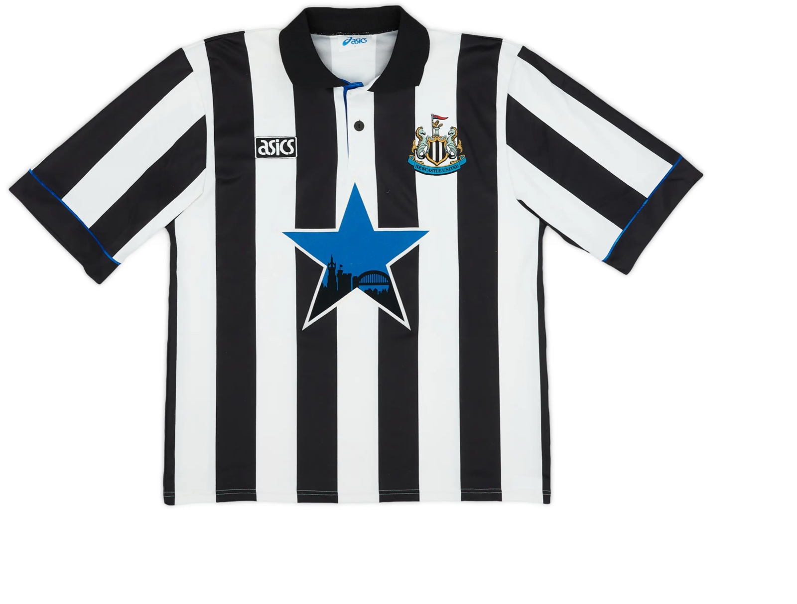 Primera equipación de Newcastle 93-94