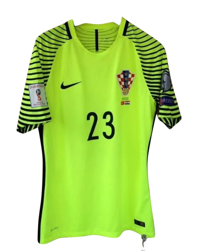 Equipación de portero de Croacia 2016
