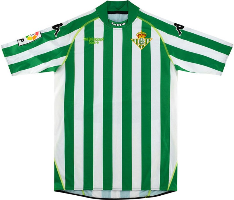 Primera equipación de Real Betis 08-09
