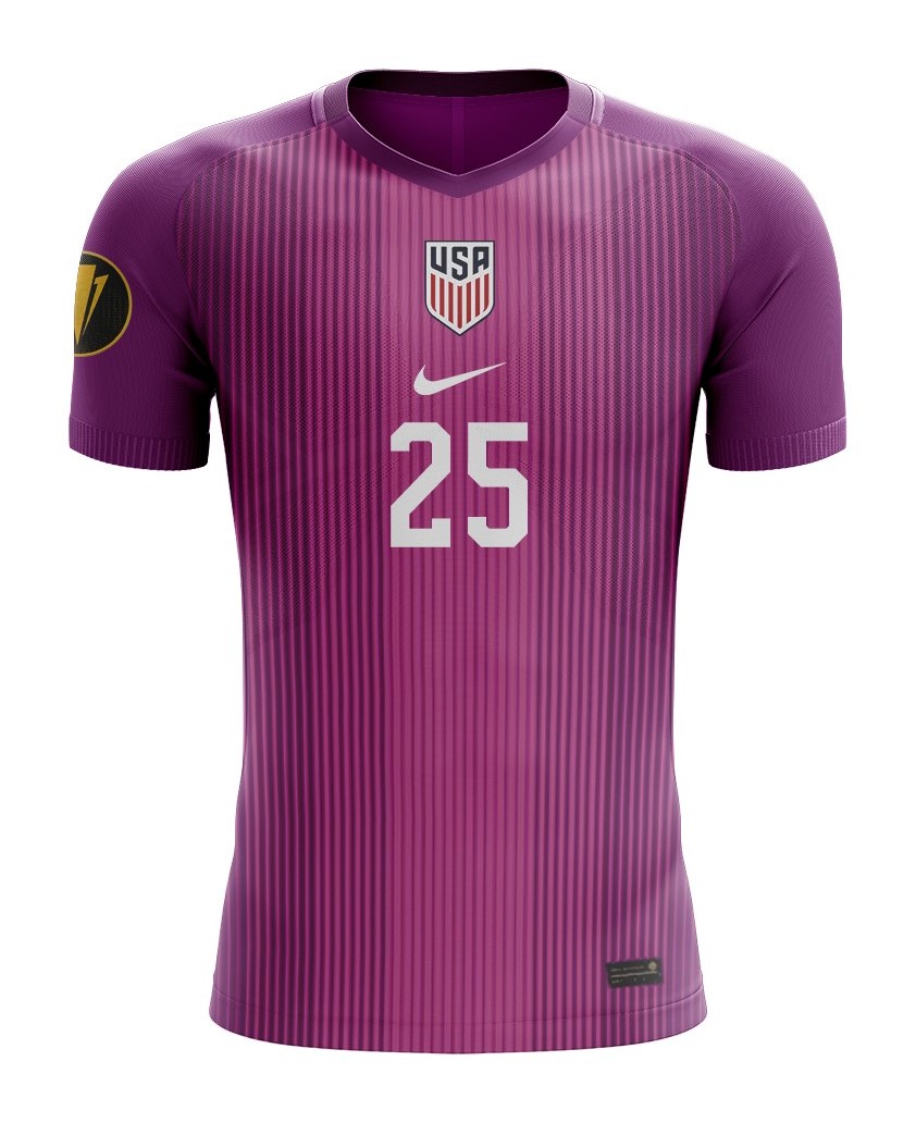 Equipación de portero de Estados Unidos 2025