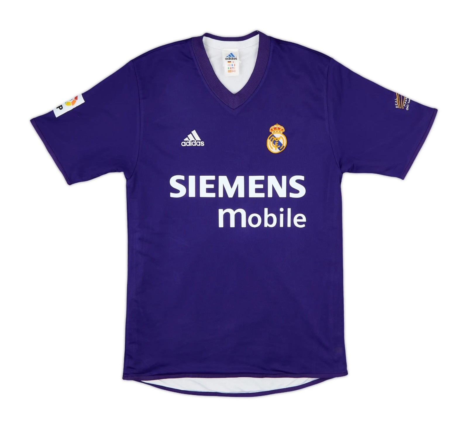Tercera equipación de Real Madrid 02-03