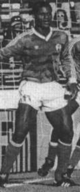 Primera equipación de Nigeria 1987