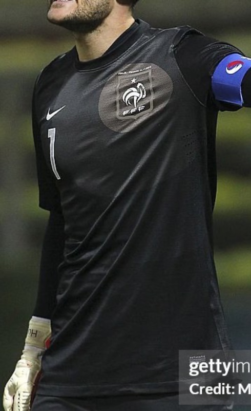 Equipación de portero de Francia 2012