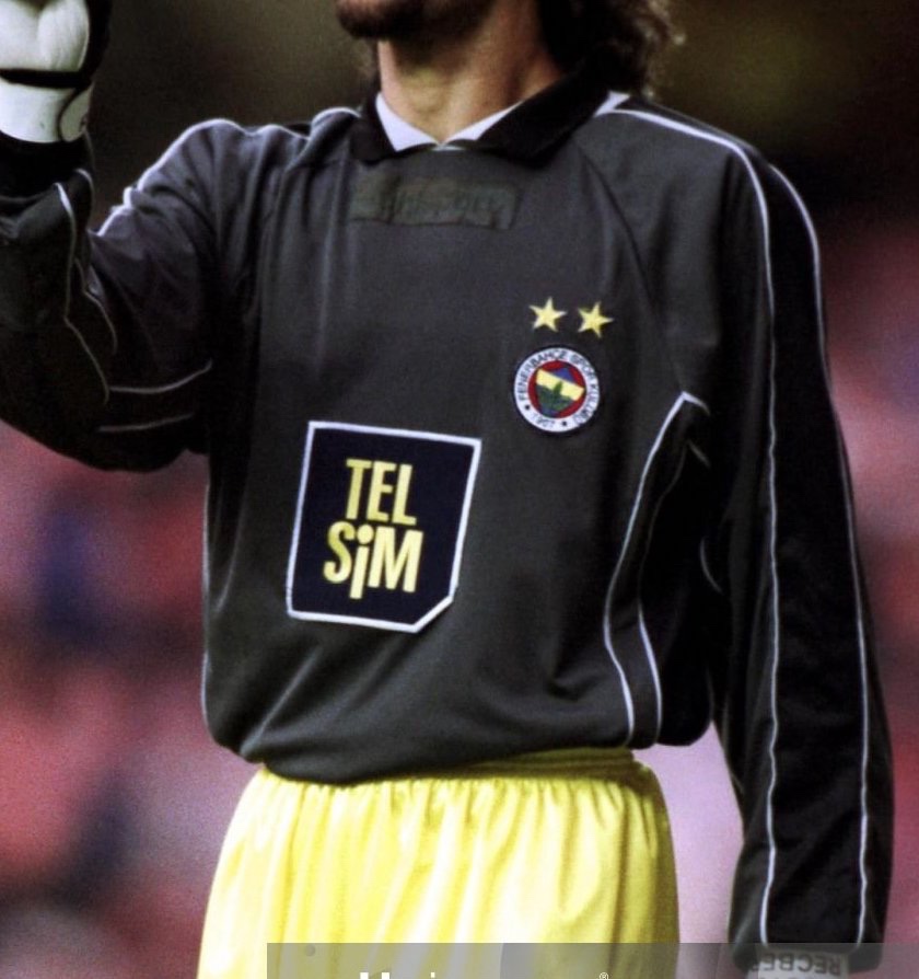 Equipación de portero de Fenerbahçe 00-01