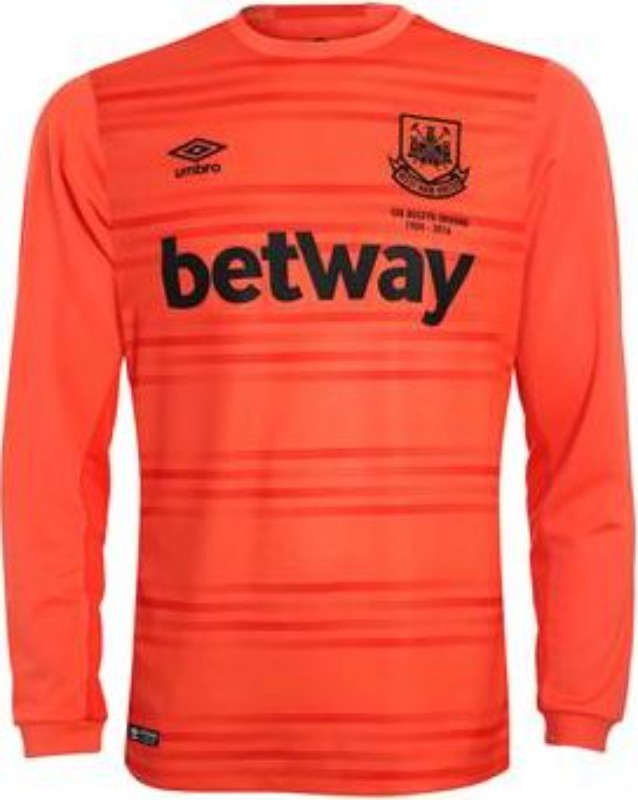 Equipación de portero de West Ham United 15-16