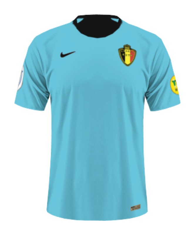 Equipación de portero de Bélgica 2000