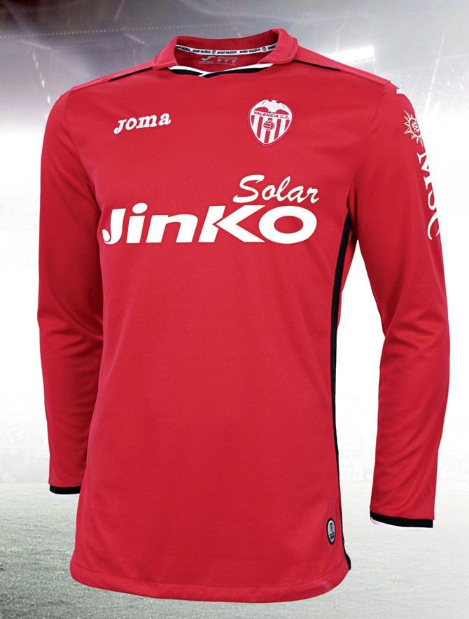 Equipación de portero de Valencia 13-14