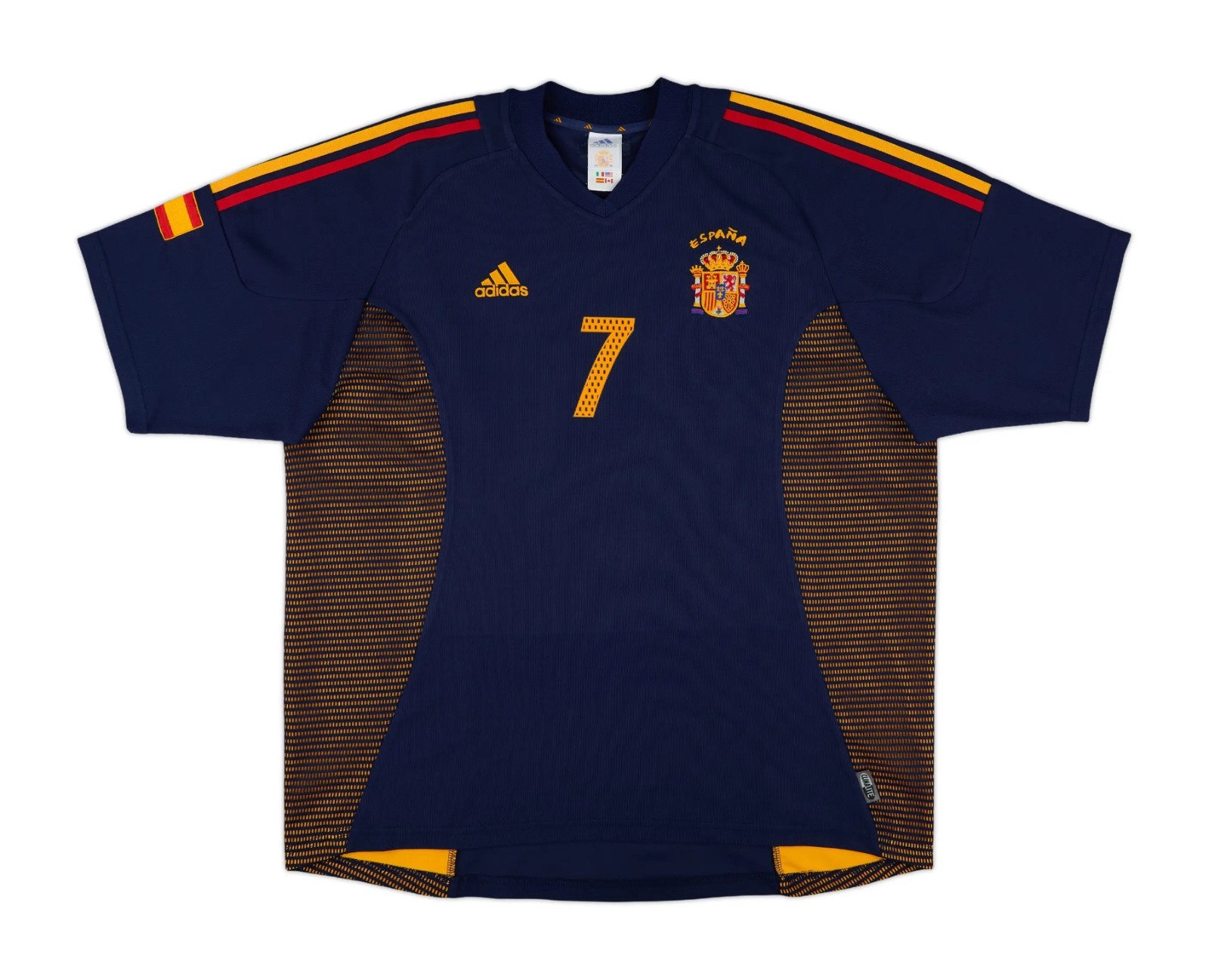 Tercera equipación de España 2002