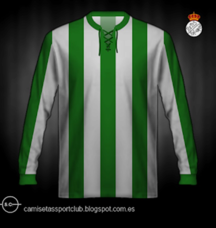 Primera equipación de Real Betis 1914