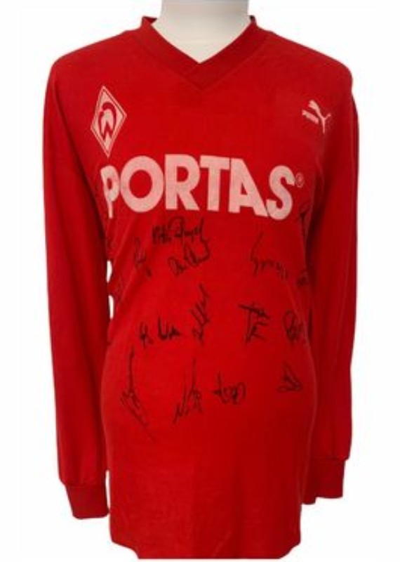 Tercera equipación de Werder Bremen 91-92