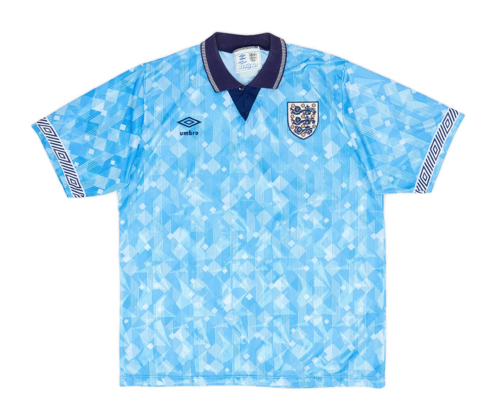 Tercera equipación de Inglaterra 1990