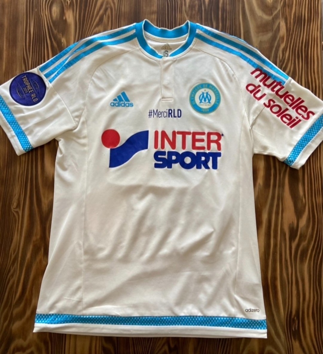 Primera equipación de Olympique de Marsella 15-16