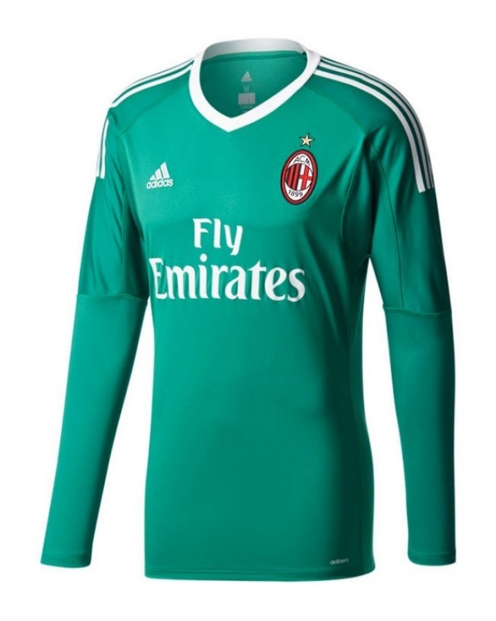 Equipación de portero de Milan 17-18