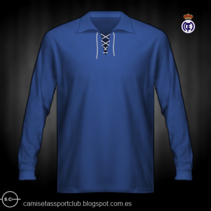 Segunda equipación de Real Madrid 1928-29