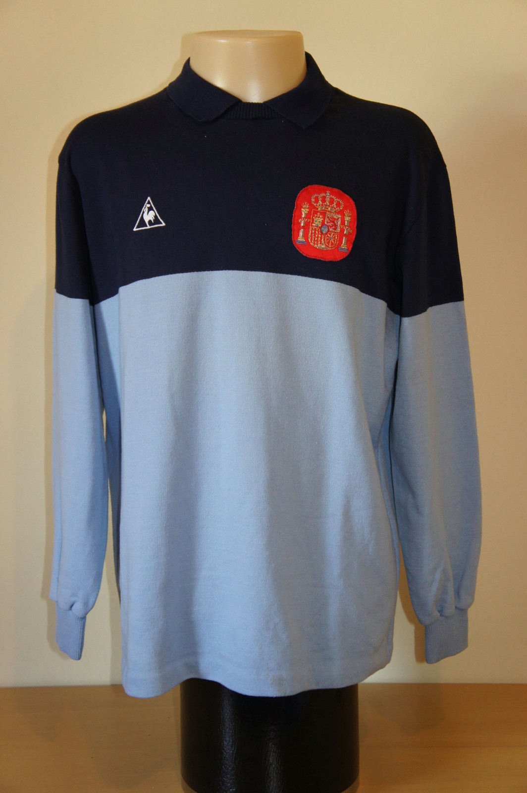 Equipación de portero de España 1986