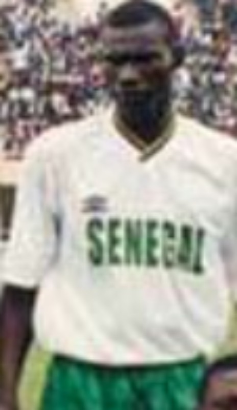 Primera equipación de Senegal 1999
