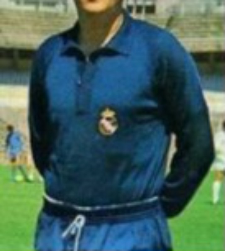 Equipación de portero de Real Madrid 70-71