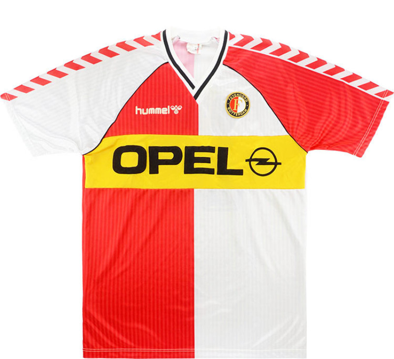 Primera equipación de Feyenoord 88-89