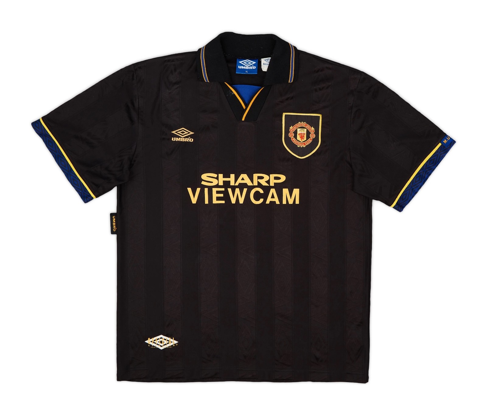 Segunda equipación de Manchester United 93-94