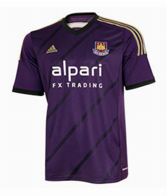 Tercera equipación de West Ham United 14-15