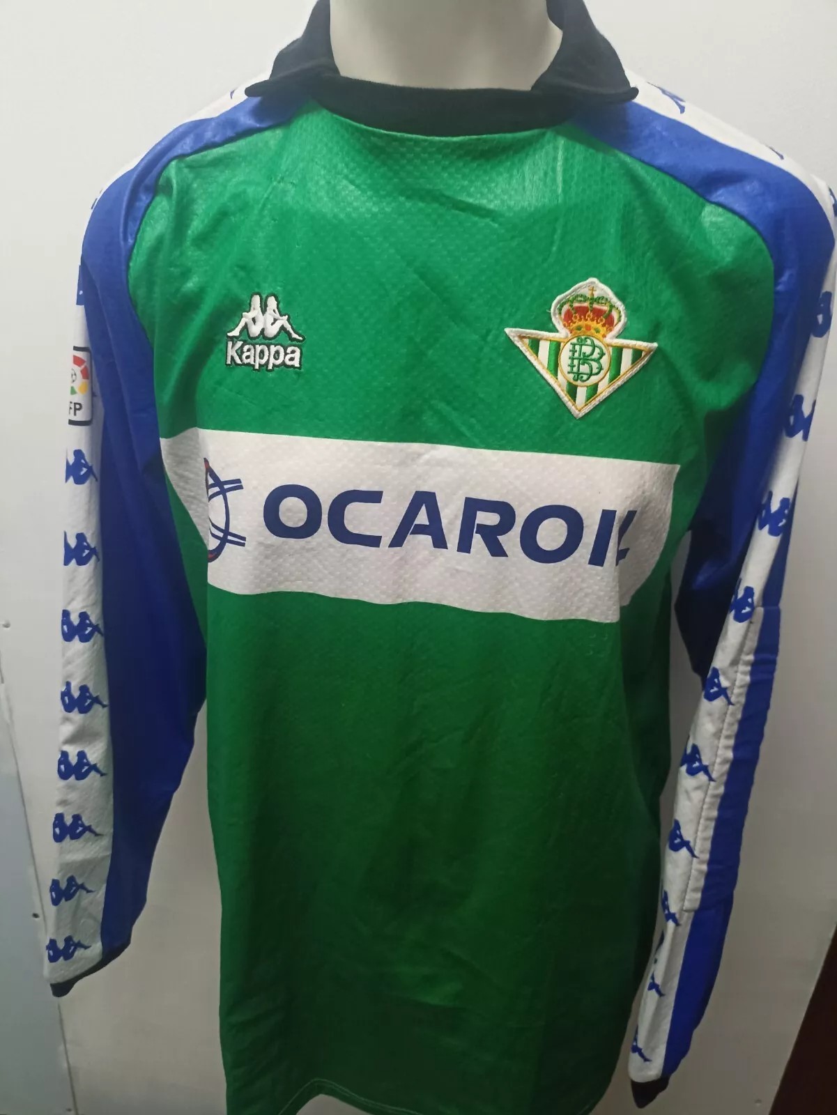Equipación de portero de Real Betis 96-97