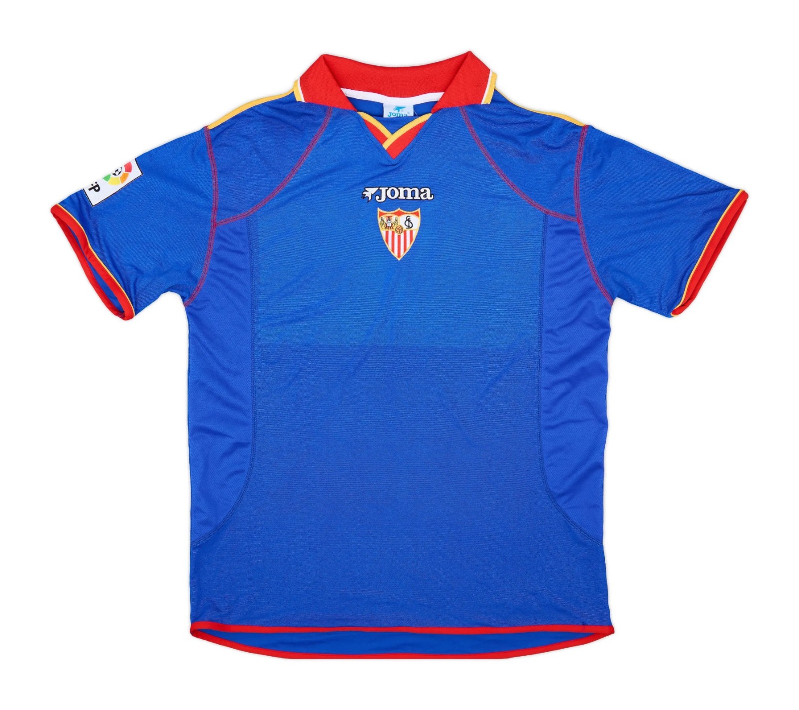 Tercera equipación de Sevilla FC 01-02