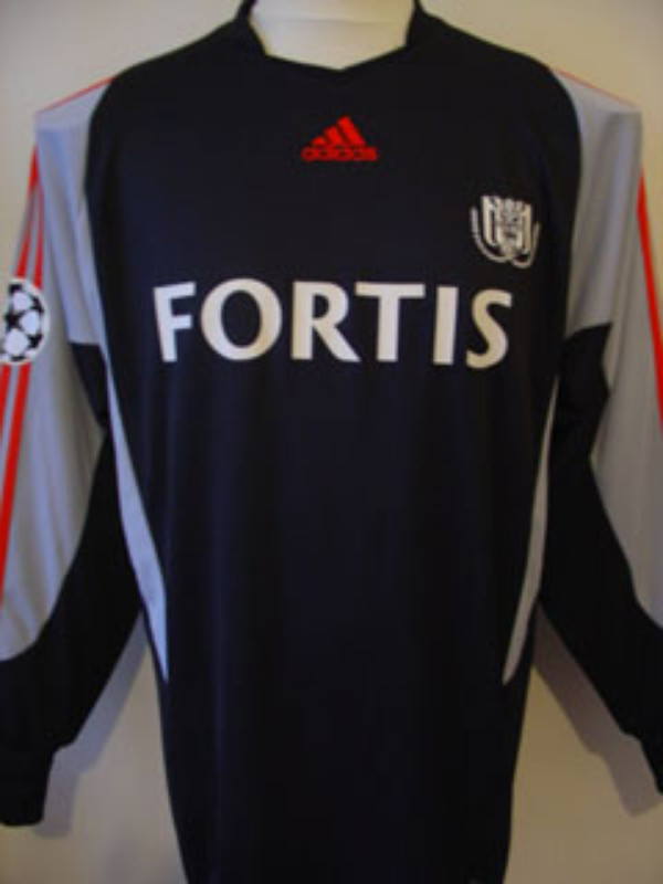 Equipación de portero de Anderlecht 03-04