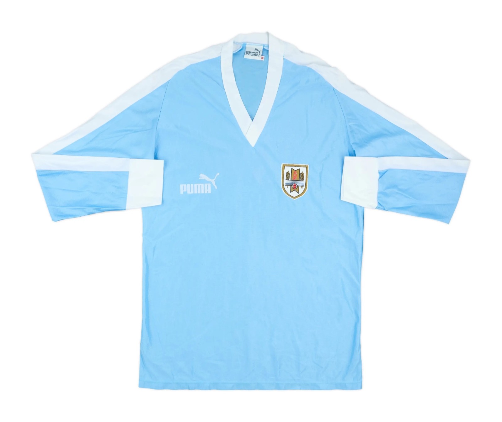 Primera equipación de Uruguay 1989