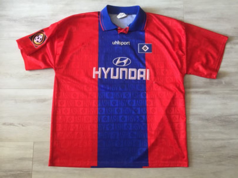 Tercera equipación de Hamburgo 97-98