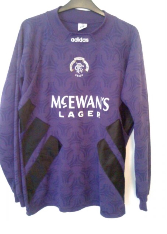 Equipación de portero de Glasgow Rangers 94-95