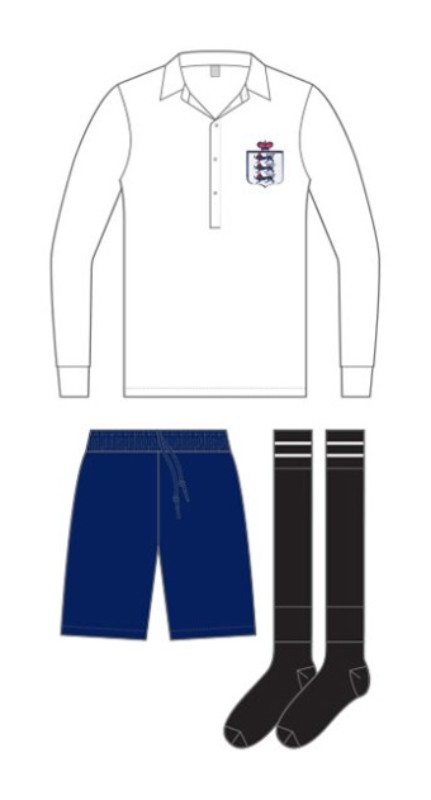 Primera equipación de Inglaterra 1934