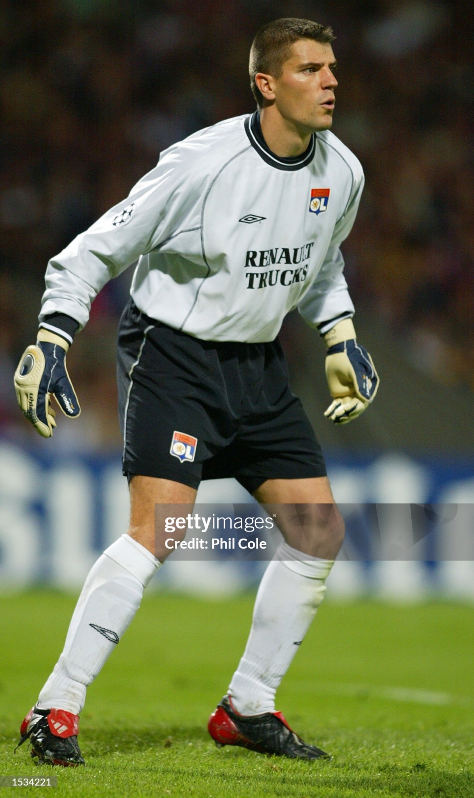 Equipación de portero de Olympique de Lyon 02-03