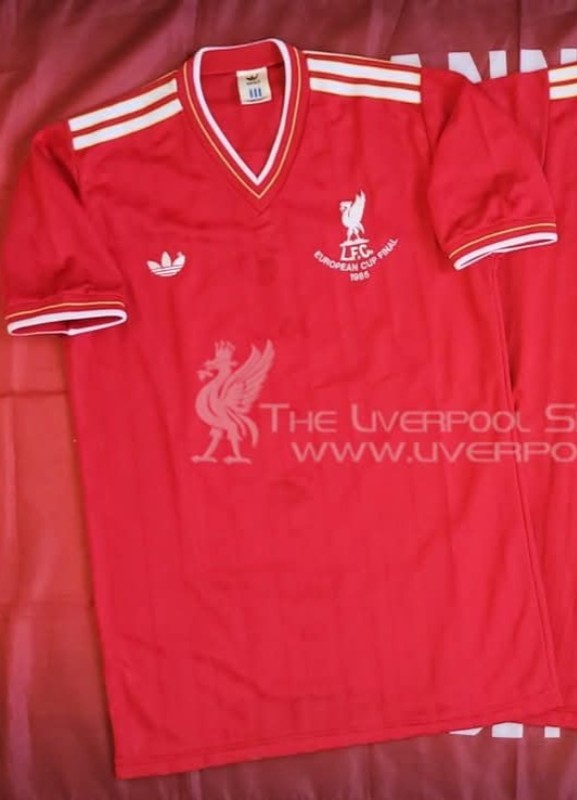 Equipación especial de LiverpoolFC 84-85